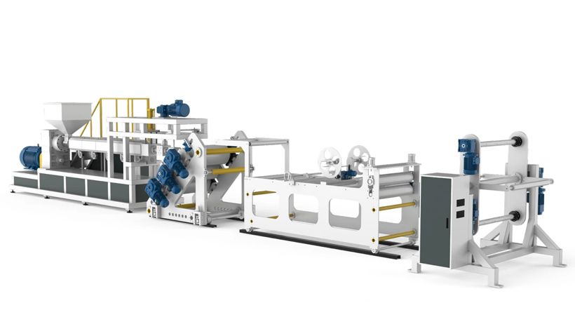 RJ-IS斜式單螺桿片材擠出機(jī)